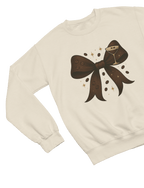 Espresso Martini Coquette Bow Sweatshirt – Coffee Lover Gift Jumper UK gift_idea unique_gift personalised_gift