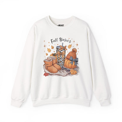 fall basics cozy essentials sweatshirt white sweatshirt uk gift gift idea