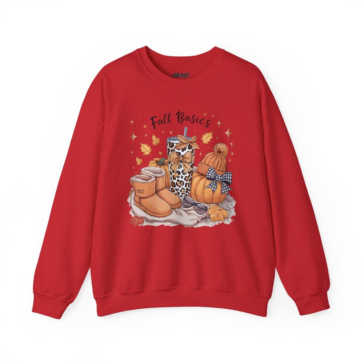 fall basics cozy essentials sweatshirt red sweatshirt uk gift gift idea