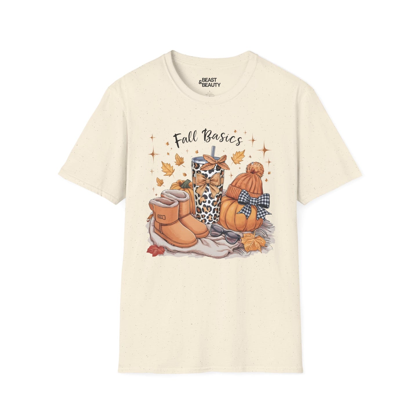 fall basics graphic t-shirt natural t-shirt uk gift gift idea