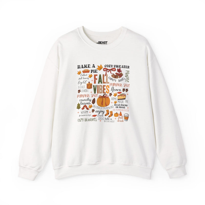 Sudadera con Citas de Otoño "Fall Vibes"