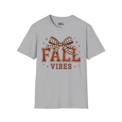 fall vibes bow t-shirt sport grey t-shirt uk coquette gift idea