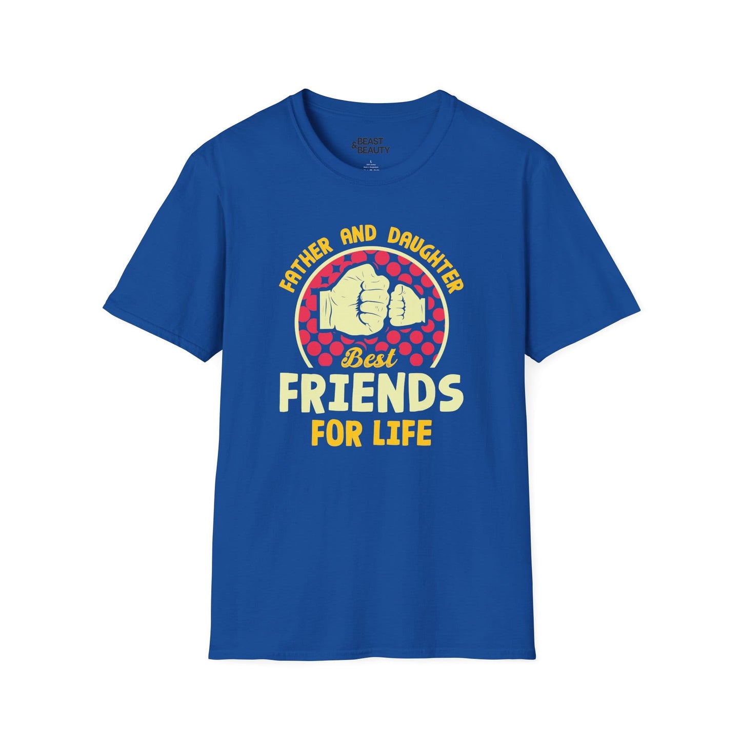 father and daughter best friends for life t-shirt royal t-shirt uk Father's Day gift idea