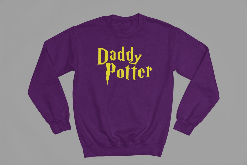 My Store Fathers Day Sweatshirt Daddy Potter Fathers Day Sweatshirt