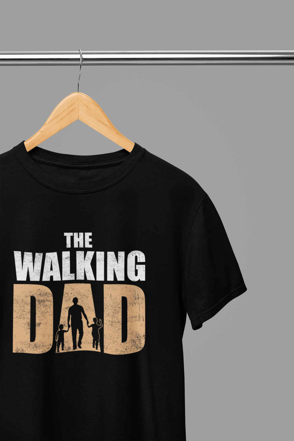 My Store Fathers Day Sweatshirt T-Shirt / small / Black The Walking Dad Funny Fathers Day Sweatshirt