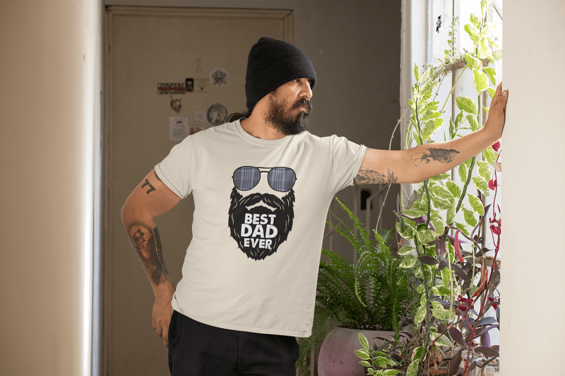 My Store Fathers Day T-Shirt Best Dad Ever Father's Day T-Shirt/Sweatshirt