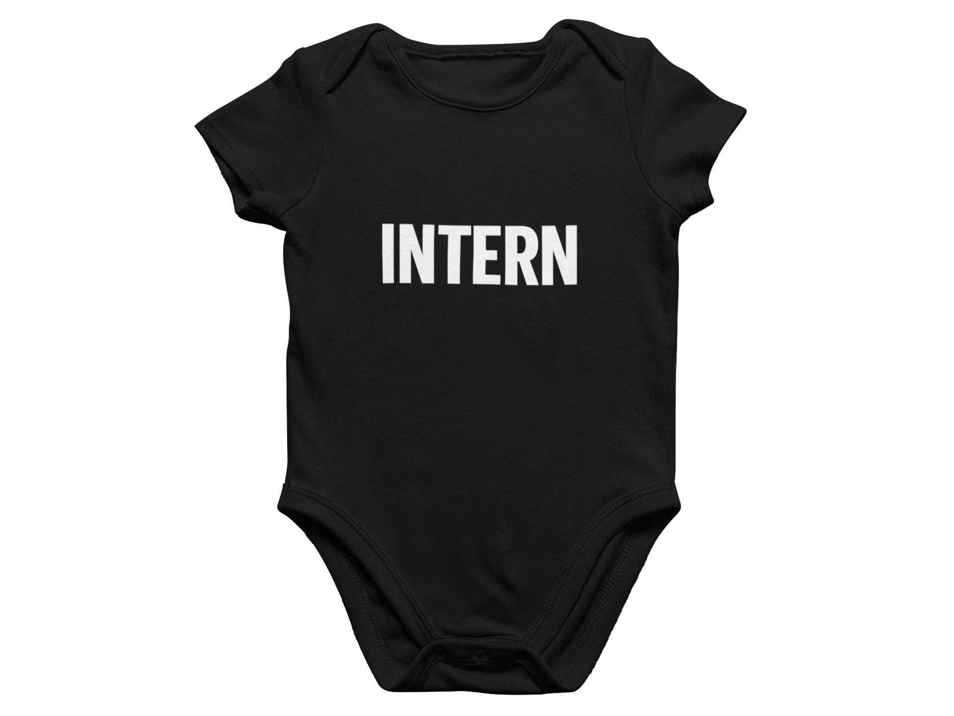 My Store Fathers Day T-Shirt CEO of Parenting & Intern Matching T-Shirt and Baby Grow Set