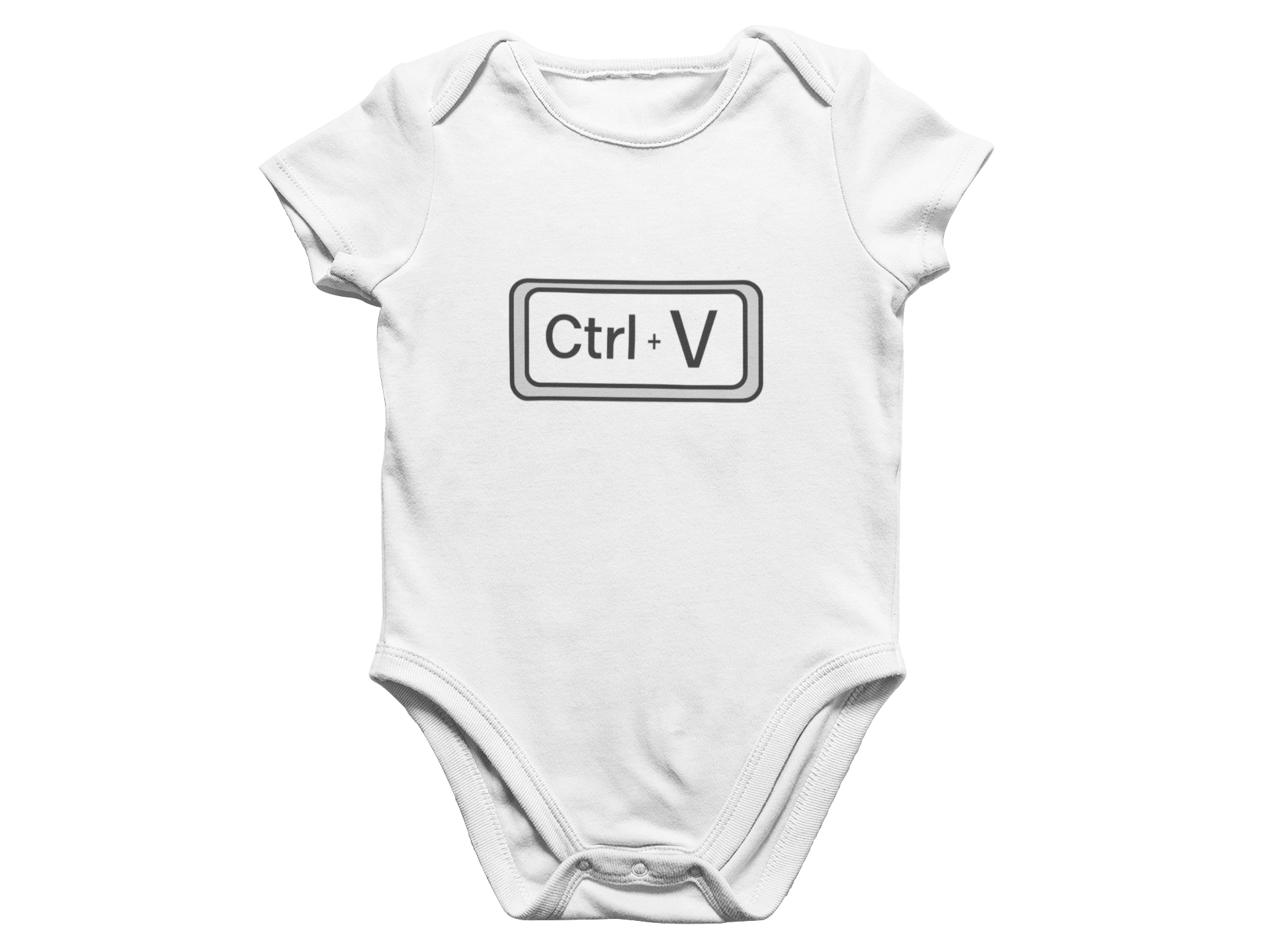 My Store Fathers Day T-Shirt Copy & Paste Matching Dad and Baby Set – Ctrl+C Ctrl+V Shirt & Onsie