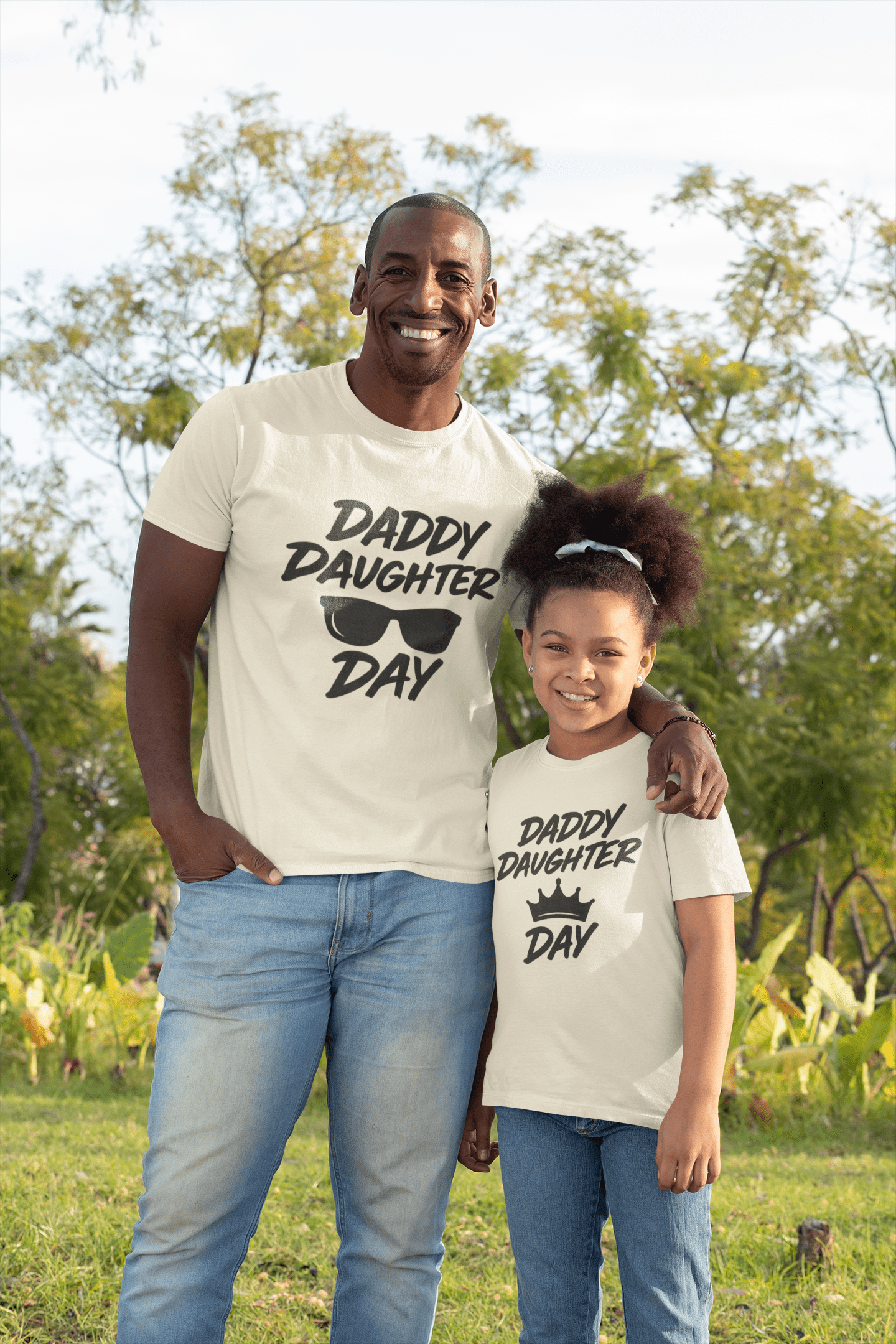 My Store Fathers Day T-Shirt Daddy Daughter Day Father's Day Set T-Shirt/Sweatshirt
