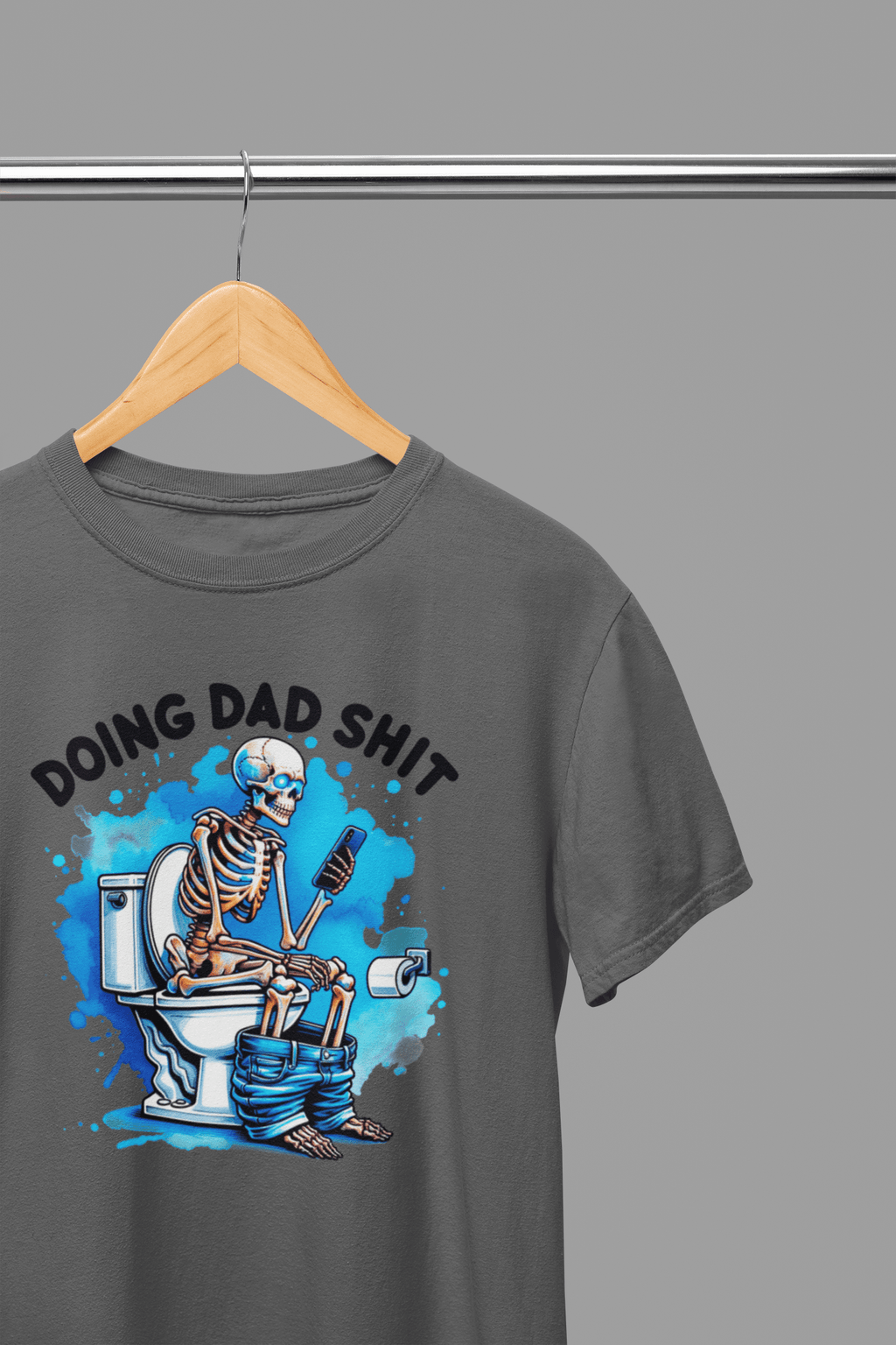 My Store Fathers Day T-Shirt T-Shirt / Small / Grey Doing Dad Shit Day T-Shirt/Sweatshirt