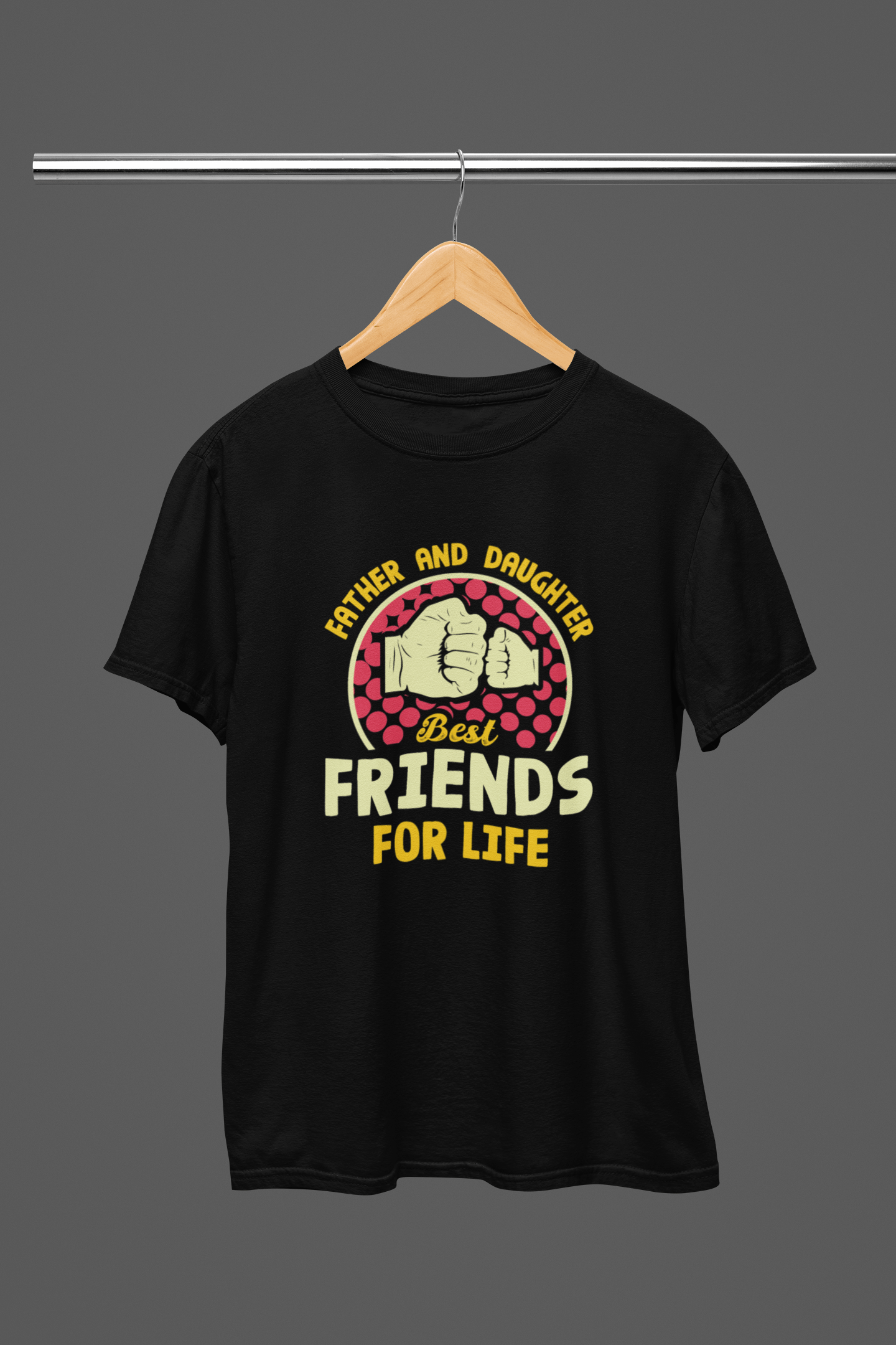 My Store Fathers Day T-Shirt T-Shirt / Small Father And Daughter Best Friend For Life Father's Day T-Shirt/Sweatshirt