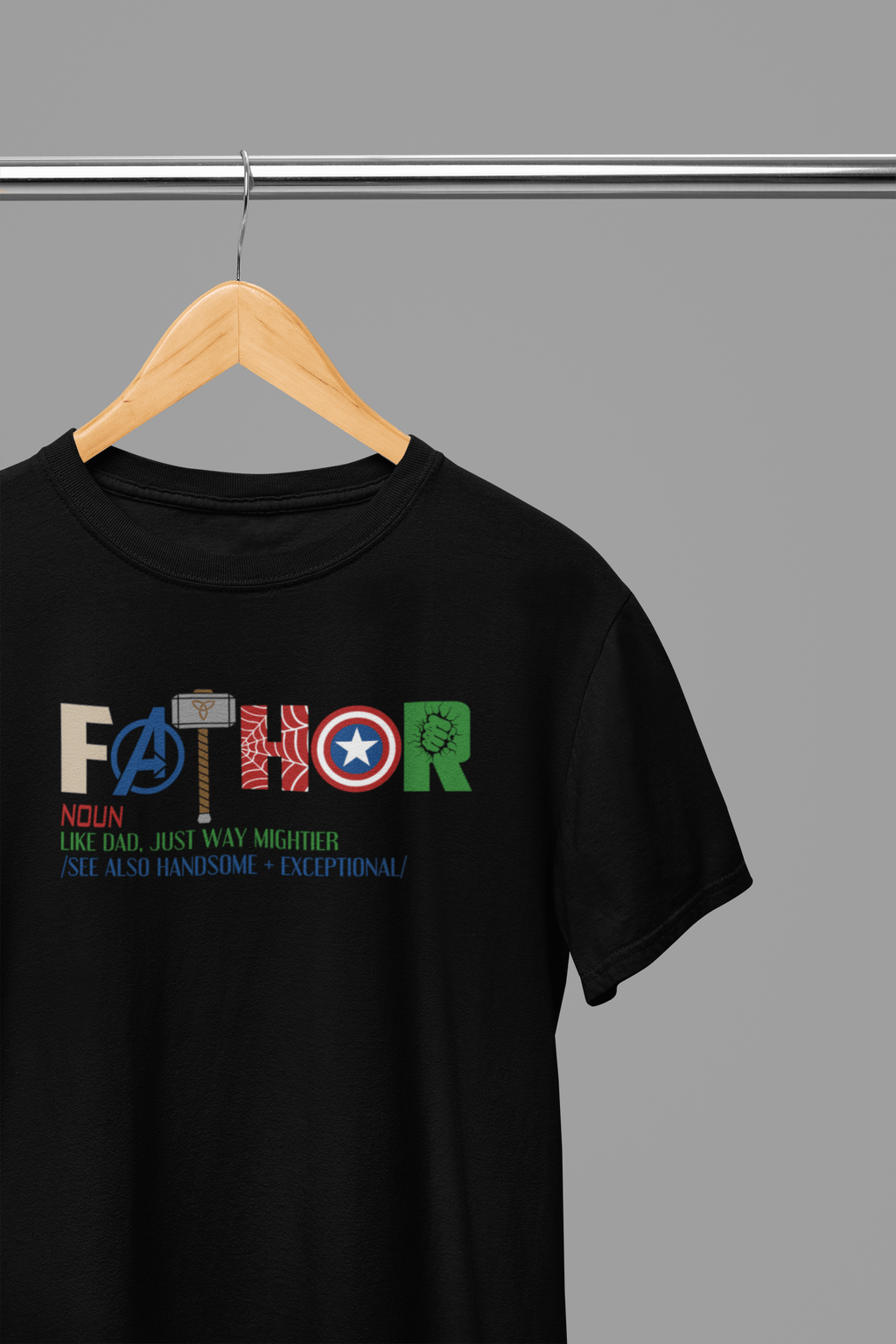 My Store Fathers Day T-Shirt T-Shirt / Small / Black Father Definition Father's Day T-Shirt/Sweatshirt