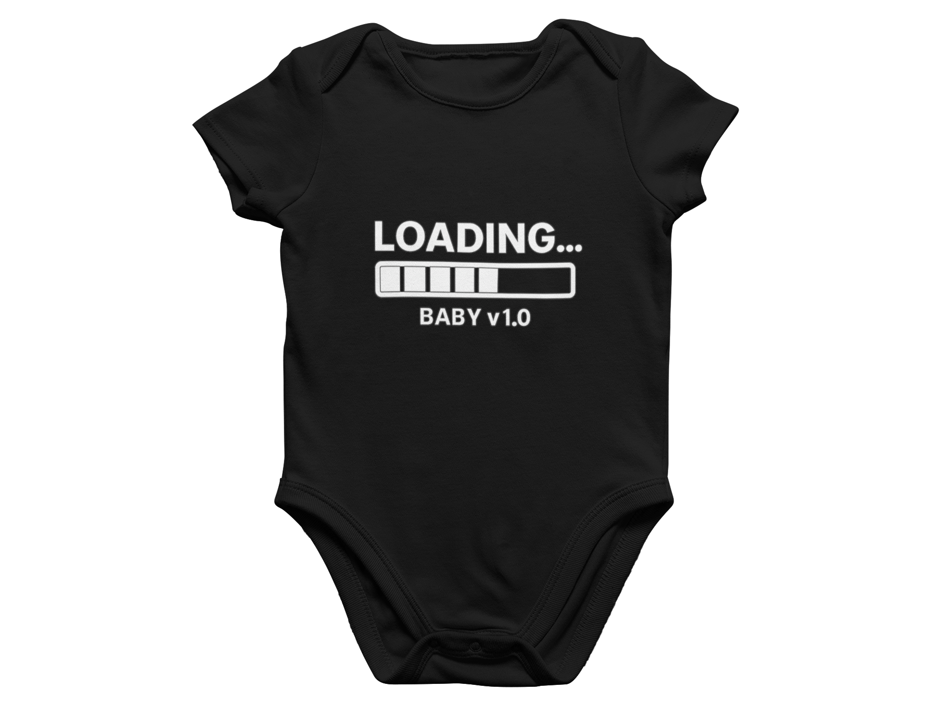 My Store Fathers Day T-Shirt Small / 0-3 months Funny Matching 404 Dad & Loading Baby T-Shirt and Onesie Set