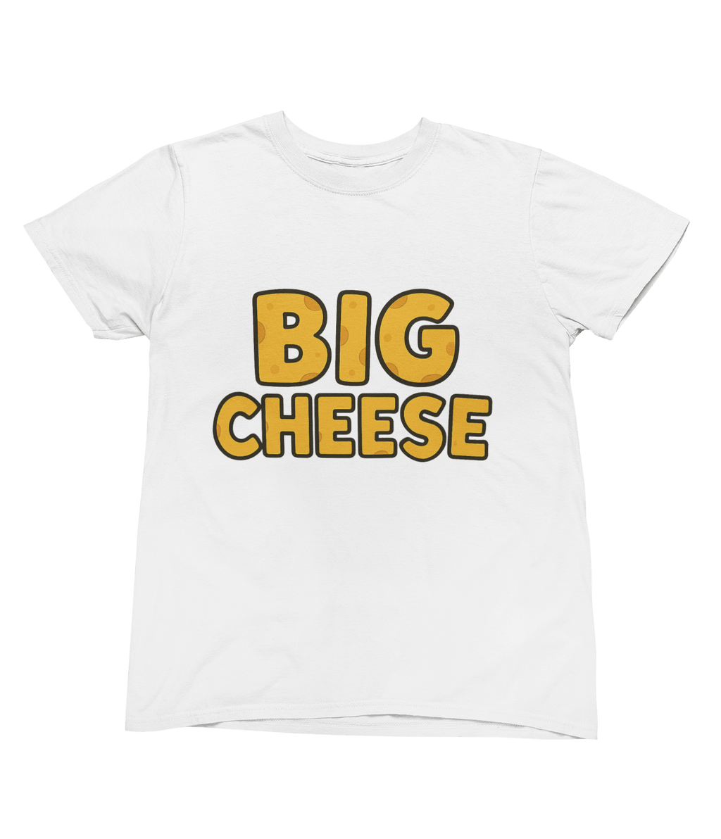 My Store Fathers Day T-Shirt Small / 0-3 months Funny Matching T-Shirt & Baby Grow – Big Cheese & Little Cracker