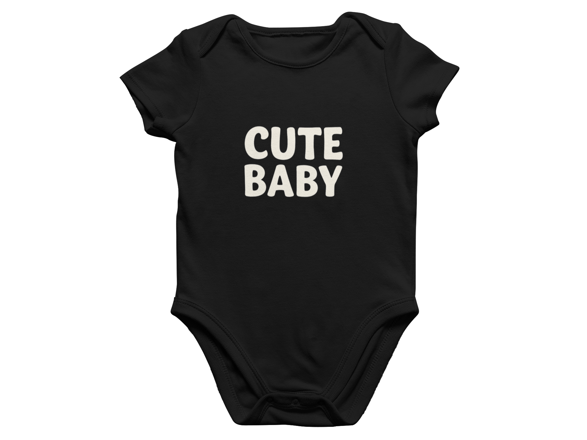 My Store Fathers Day T-Shirt I Make Cute Babies Matching Dad and Baby Set – Bold Black Shirt & Onsie