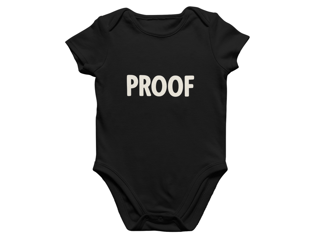 My Store Fathers Day T-Shirt I Make Cute Babies Matching Shirt & Onsie Set – “Proof” Baby Outfit