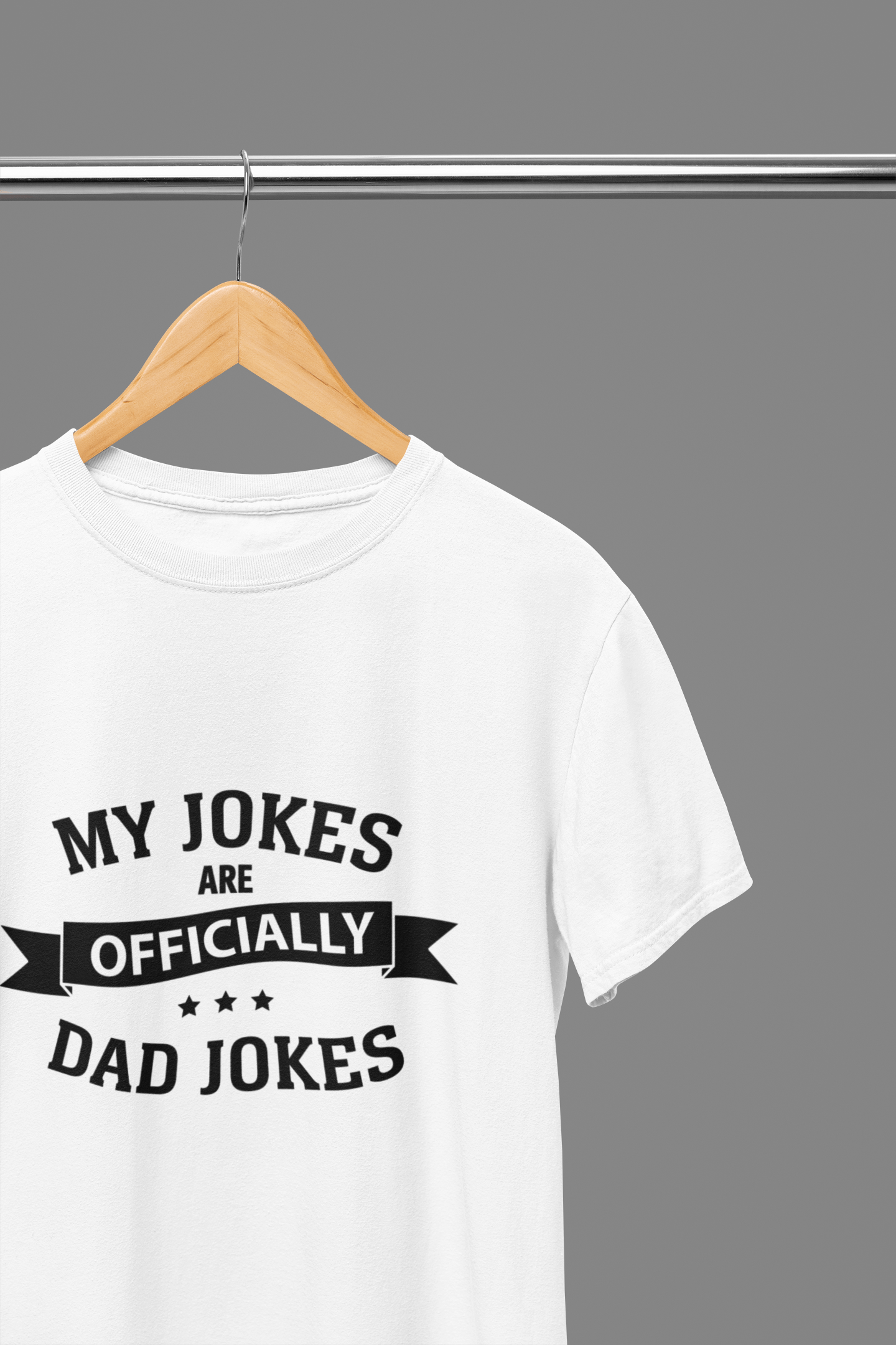 My Store Fathers Day T-Shirt T-Shirt / Small Official Dad Jokes T-Shirt | Funny Father's Day Gift Tee