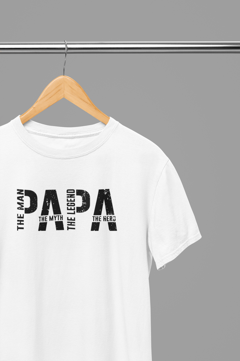 My Store Fathers Day T-Shirt T-Shirt / Small / White PAPA Father's Day T-Shirt/Sweatshirt