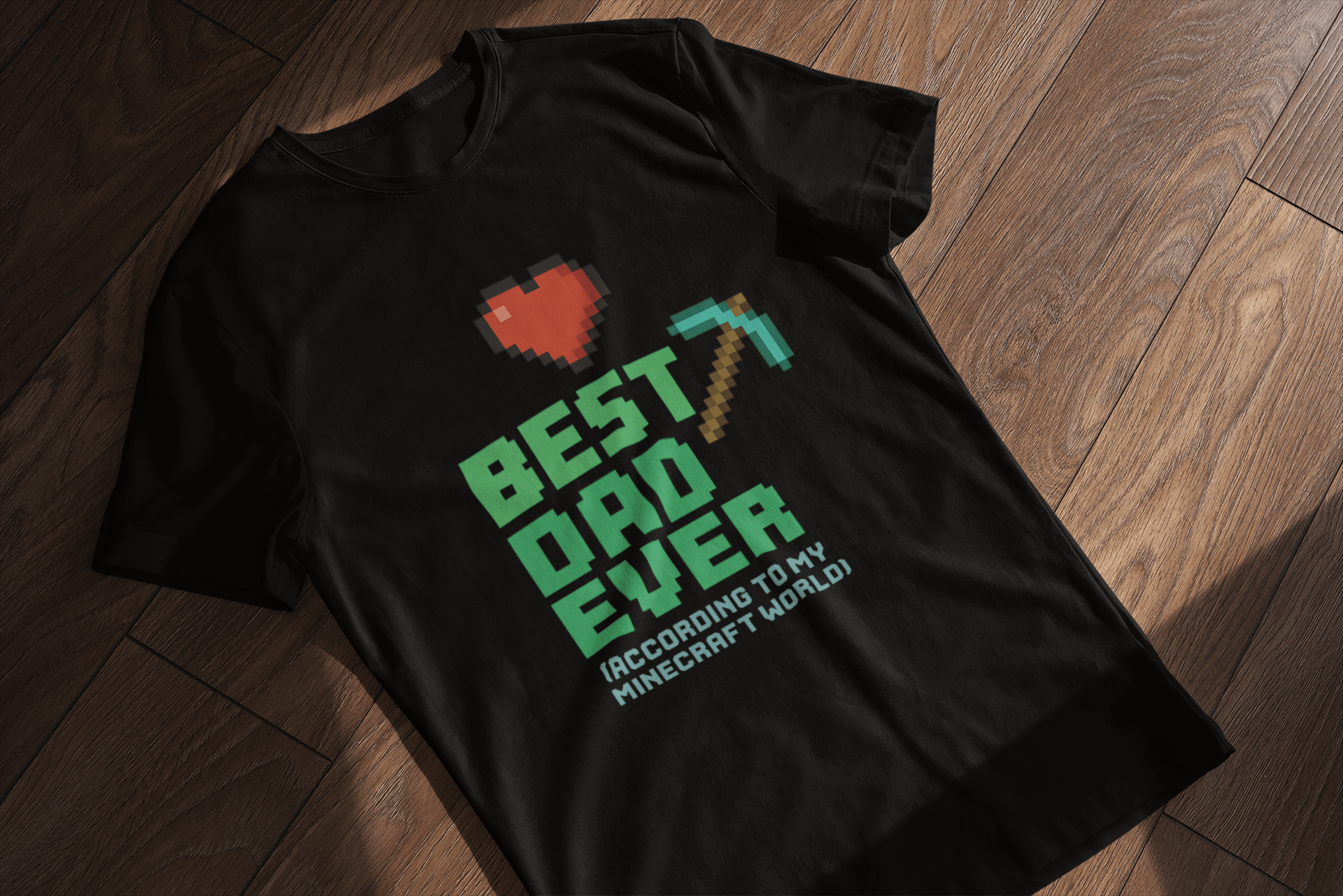 My Store Fathers Day T-Shirt Pixelated Father's Day Tribute T-Shirt/Sweatshirt