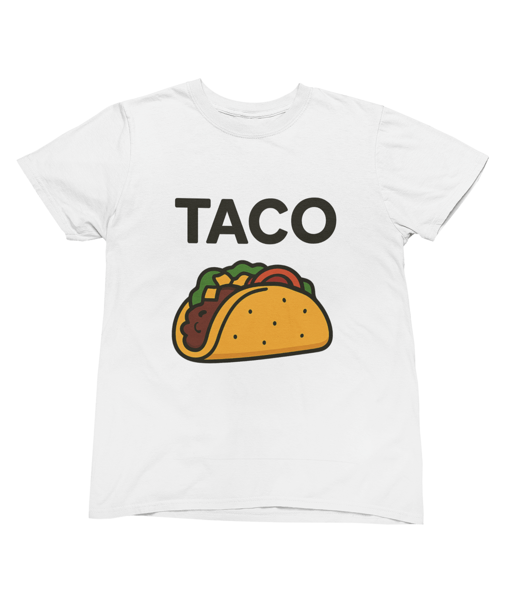 My Store Fathers Day T-Shirt Taco & Little Hot Sauce Matching T-Shirt and Baby Grow Set