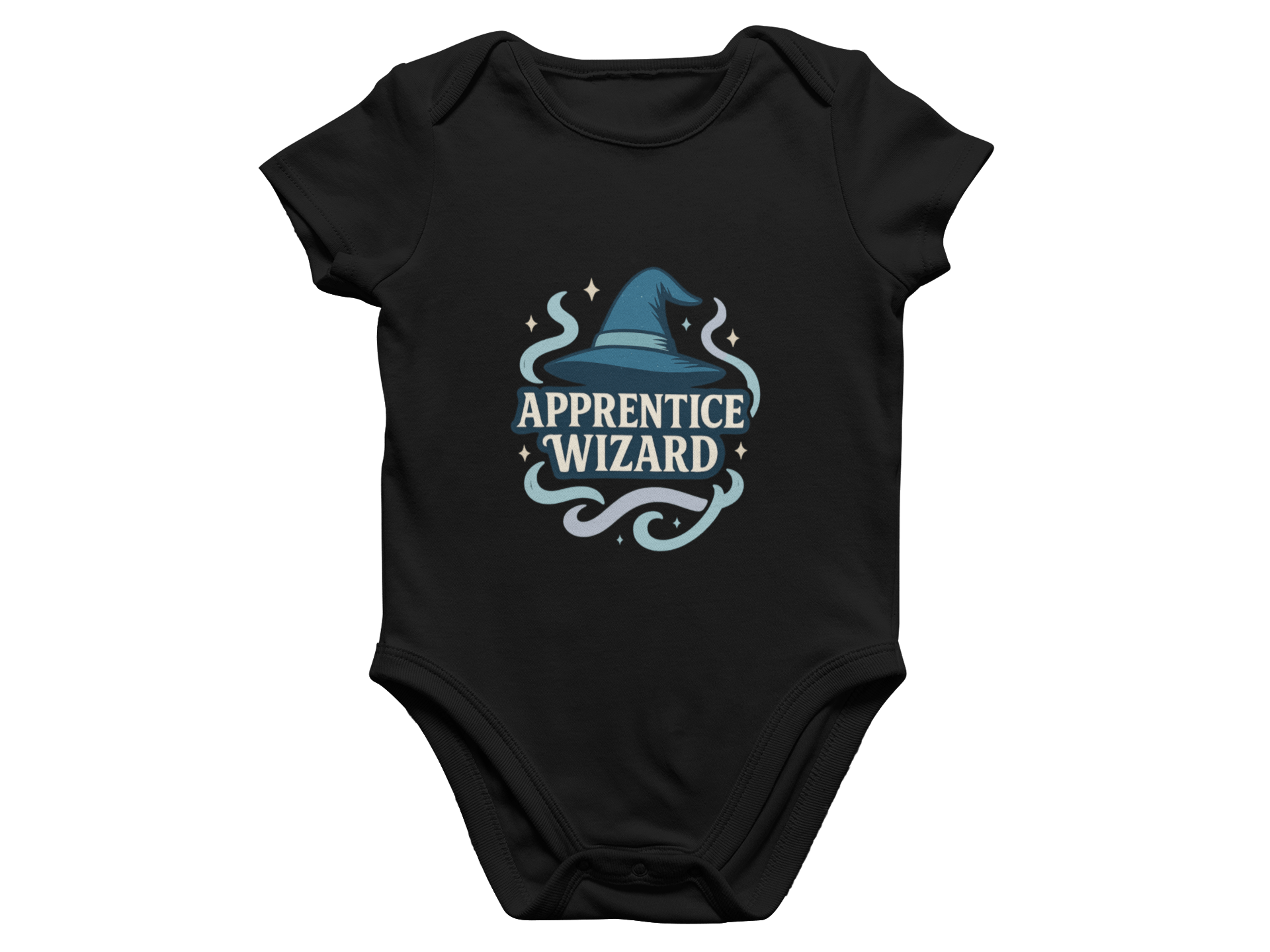 My Store Fathers Day T-Shirt Wizard Master & Apprentice Wizard Matching Parent Baby Set
