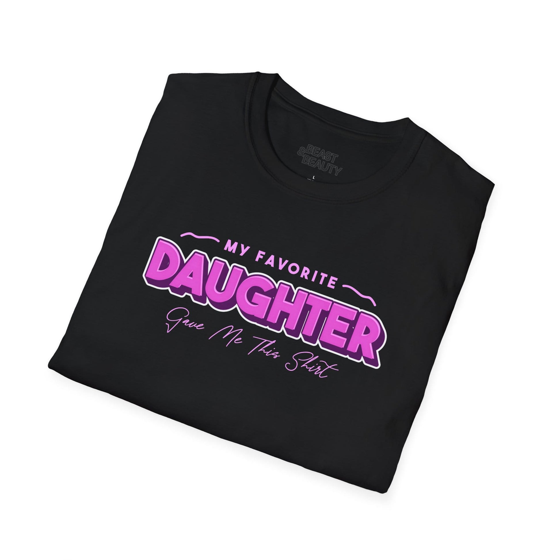 favourite daughter gave me this t-shirt t-shirt uk Father's Day gift idea image 8