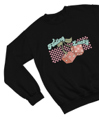 Feeling Lucky Valentine’s Shirt Cute Valentine’s Day Gift Sweatshirt / Small / Black gift_idea unique_gift personalised_gift