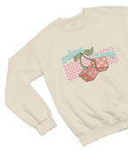 Feeling Lucky Valentine’s Shirt Cute Valentine’s Day Gift Sweatshirt / Small / Beige gift_idea unique_gift personalised_gift