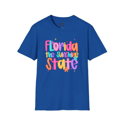 florida the sunshine state t-shirt royal t-shirt uk gift gift idea