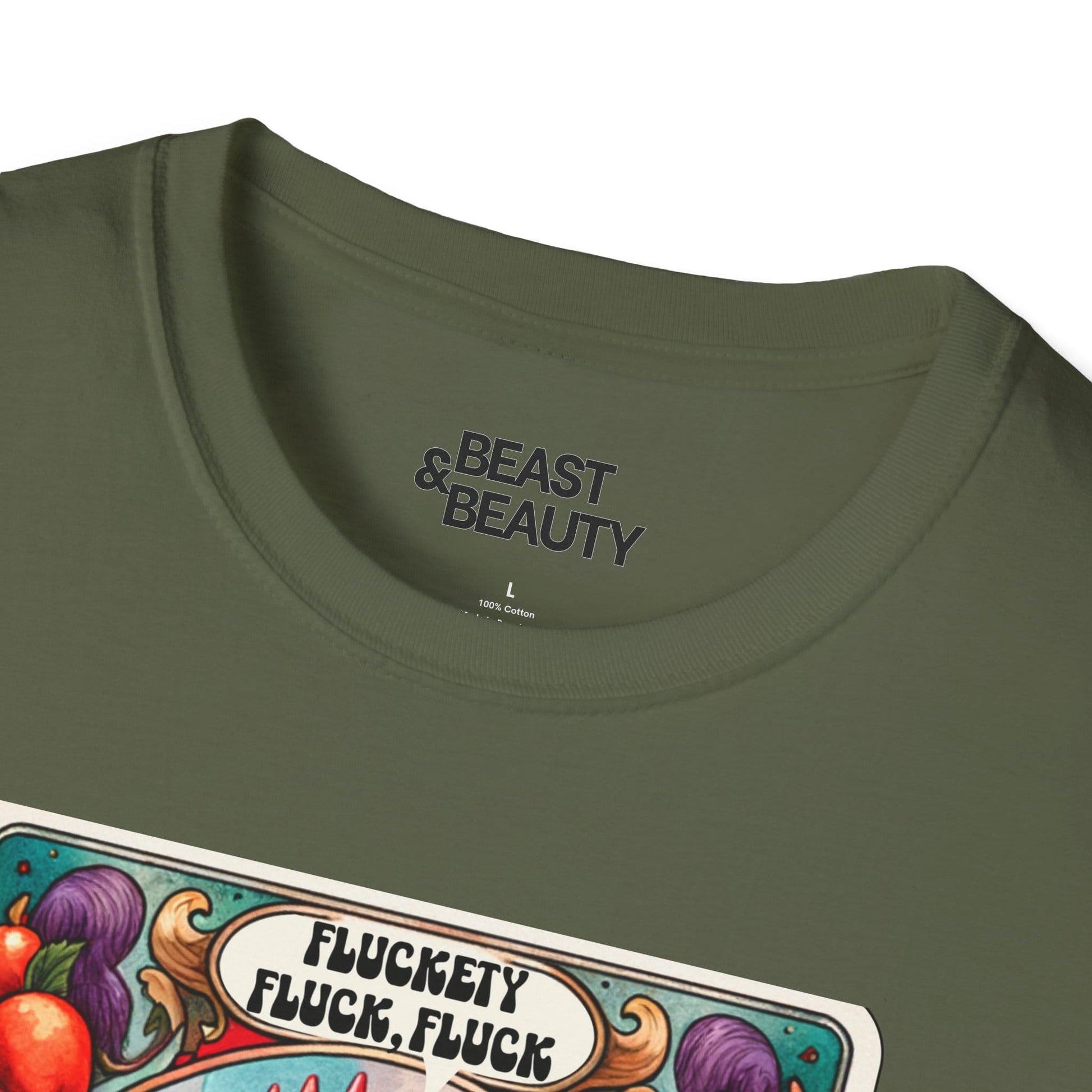 Fowl Language Funny Chicken Tarot T-Shirt gift_idea unique_gift personalised_gift