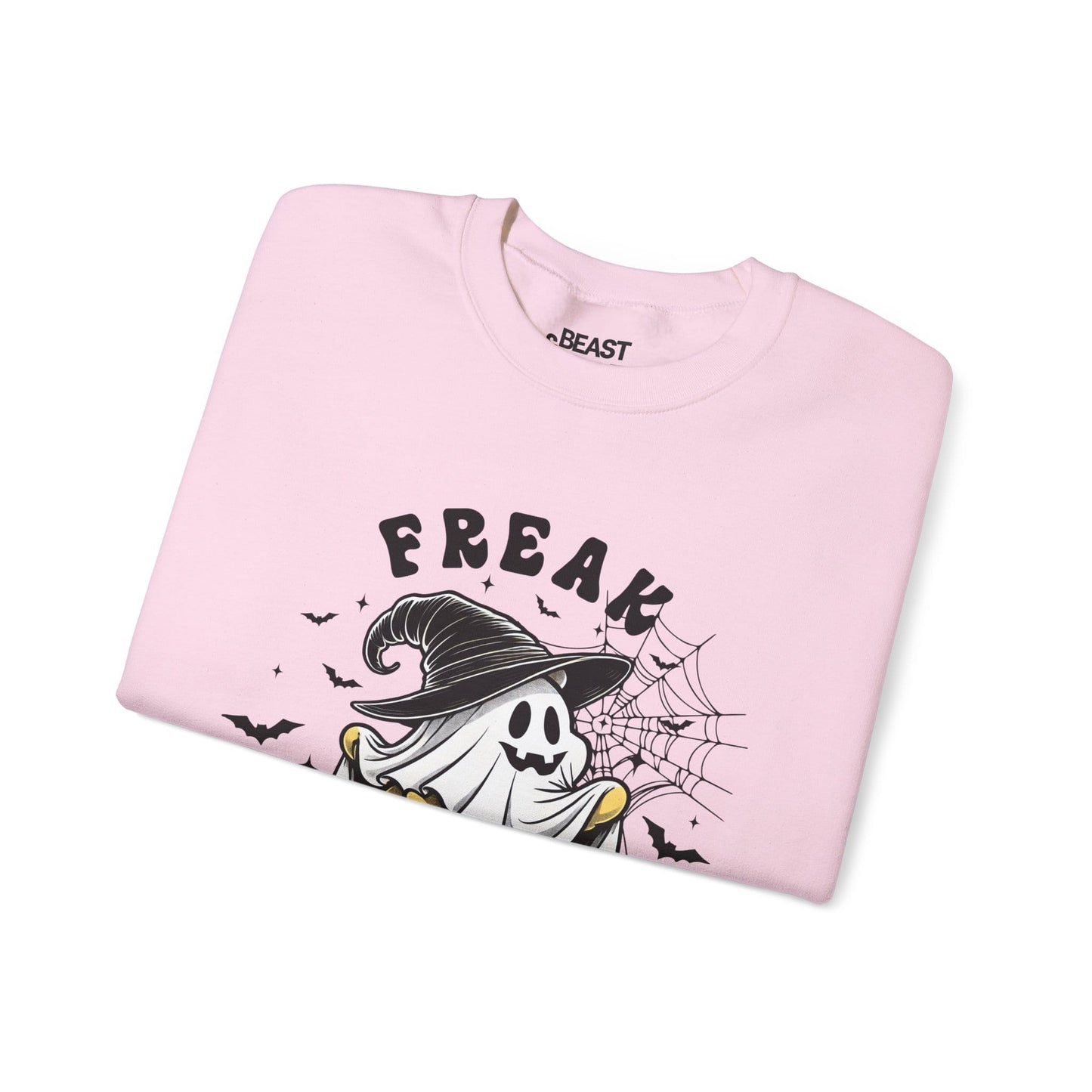 Freak In The Sheet Funny Halloween Sweatshirt gift_idea unique_gift personalised_gift