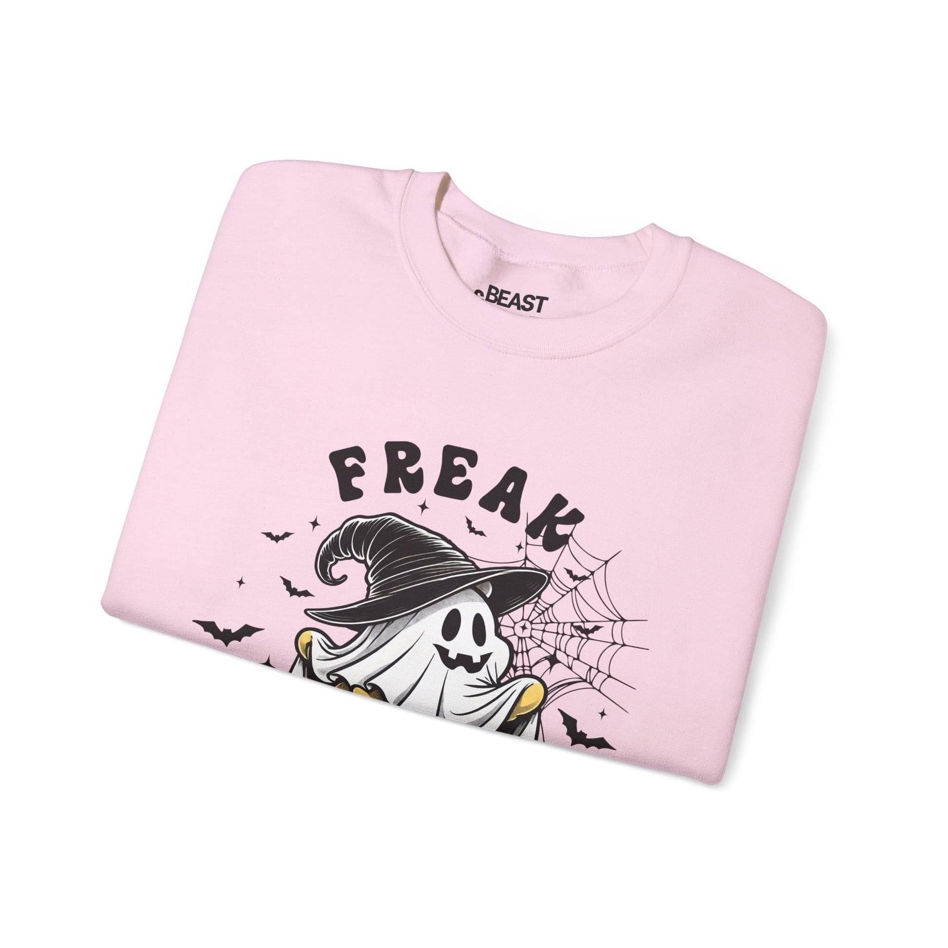 Freak In The Sheet Funny Halloween Sweatshirt gift_idea unique_gift personalised_gift