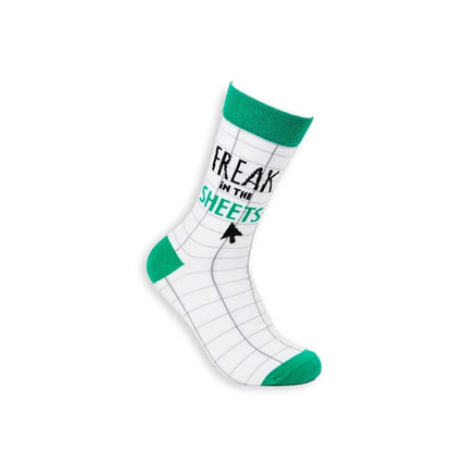 Freak in the Sheets Socks – Funny Excel Socks Gift for Office UK gift_idea unique_gift personalised_gift
