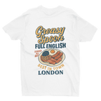 Full English Breakfast T-Shirt – Greasy Spoon London Retro Tee gift_idea unique_gift personalised_gift