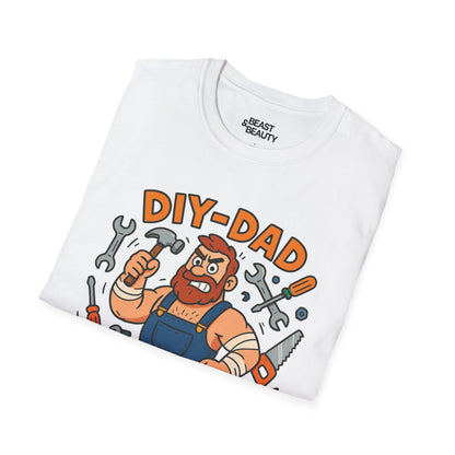 funny diy dad t-shirt 5 fixing 95 swearing tee t-shirt uk Father's Day gift idea image 10