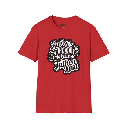 funny fatherhood t-shirt gift for dad father s day red t-shirt uk Christmas gift idea
