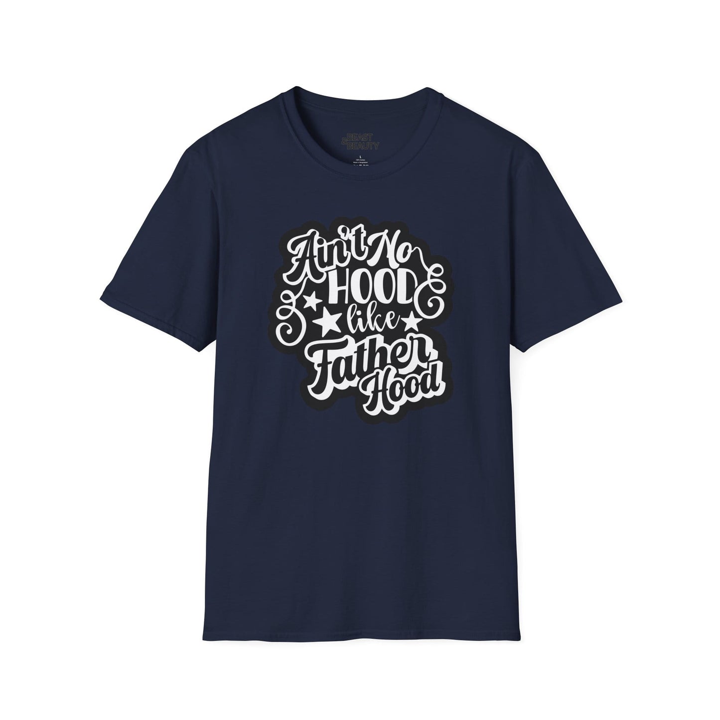 funny fatherhood t-shirt gift for dad father s day navy t-shirt uk Christmas gift idea