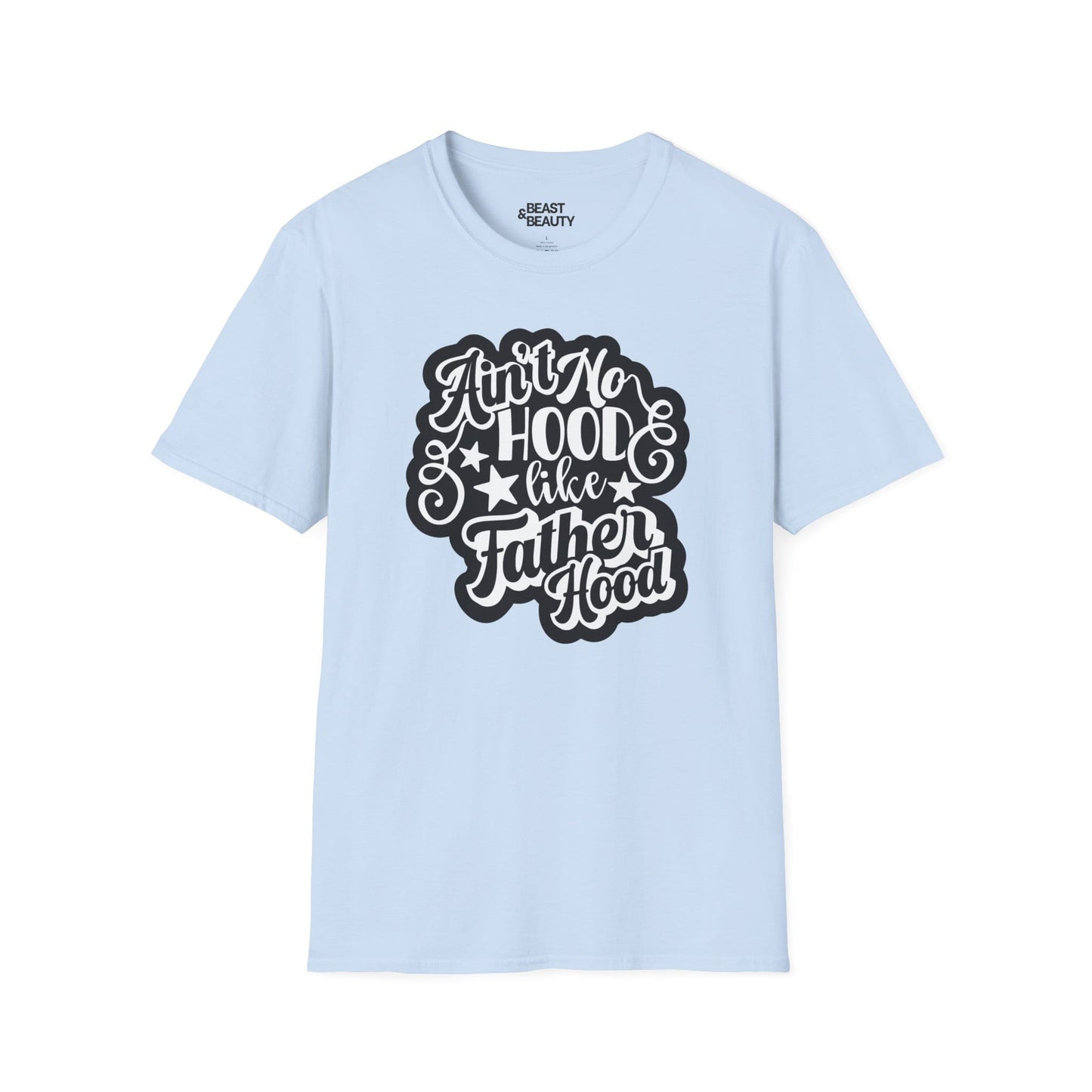 funny fatherhood t-shirt gift for dad father s day light blue t-shirt uk Christmas gift idea