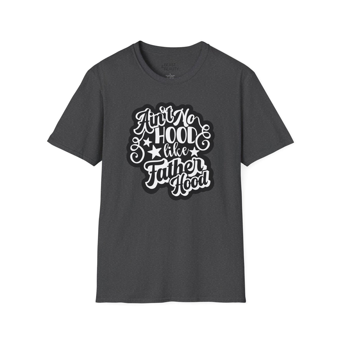 funny fatherhood t-shirt gift for dad father s day dark heather t-shirt uk Christmas gift idea