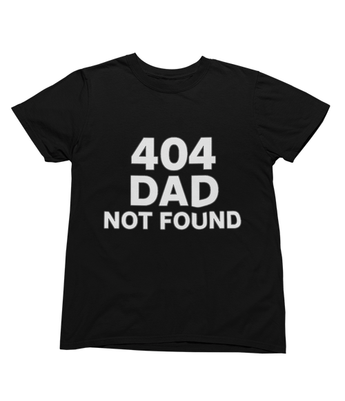 404 Dad Loading Matching T-Shirt & Baby Grow Gift Set Small / youth t-shirt XS 3/4 gift_idea unique_gift personalised_gift