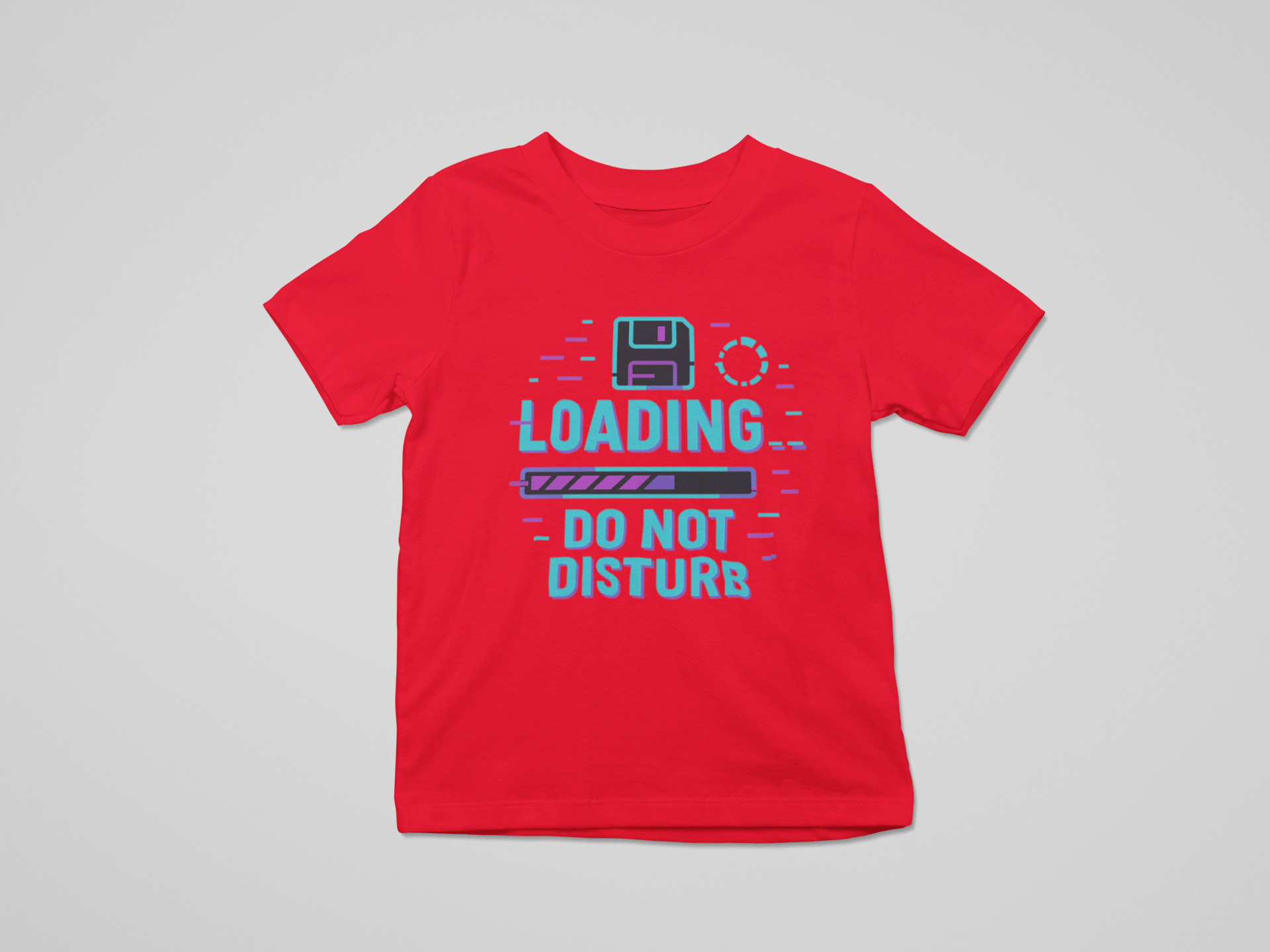 Gaming Kids T-Shirt Set (3 Pack) | Level Up, Game Over & Loading Tees 3-4 years / Loading… Do Not Disturb gift_idea unique_gift personalised_gift
