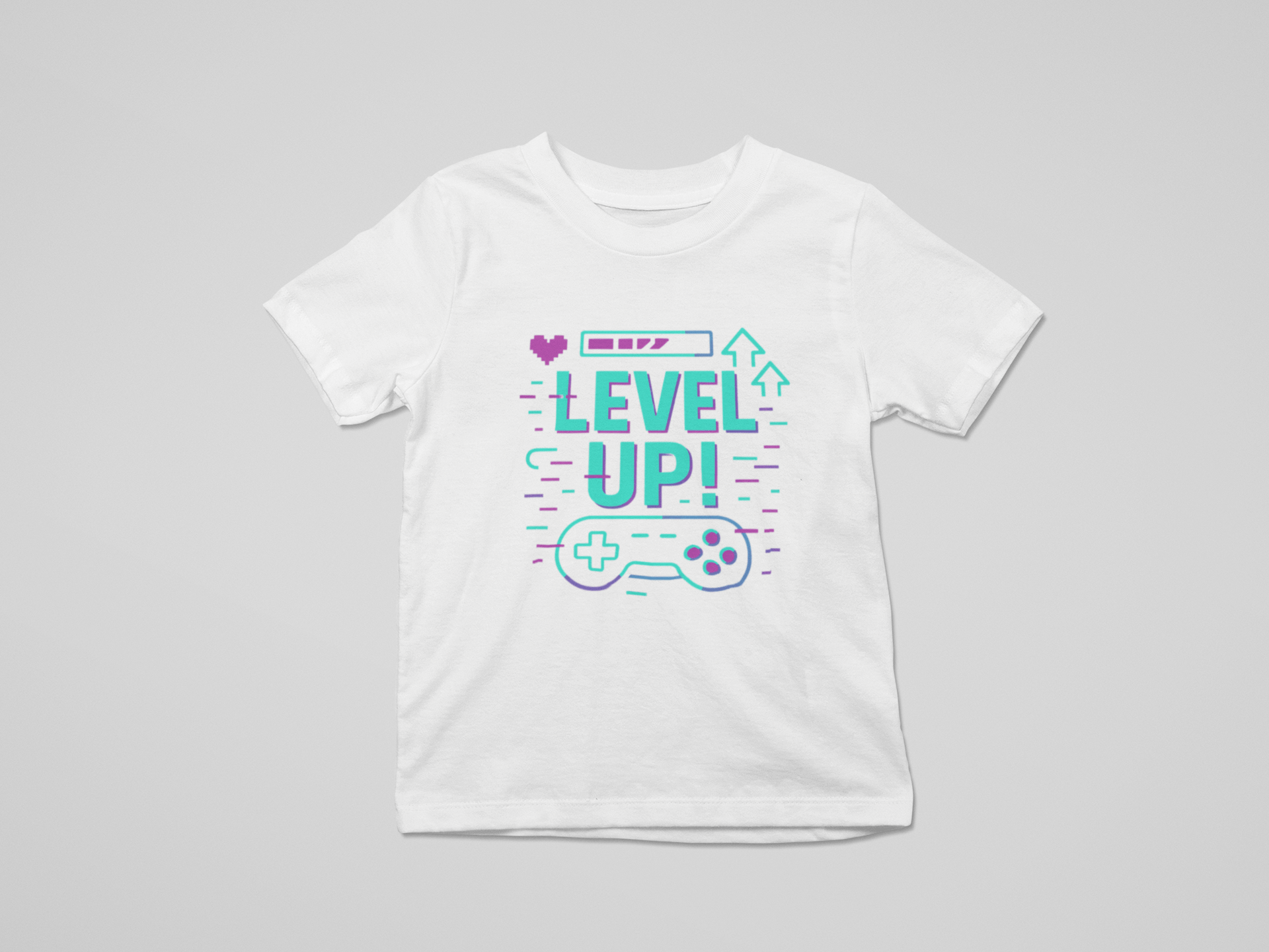 Gaming Kids T-Shirt Set (3 Pack) | Level Up, Game Over & Loading Tees 3-4 years / Level Up! gift_idea unique_gift personalised_gift