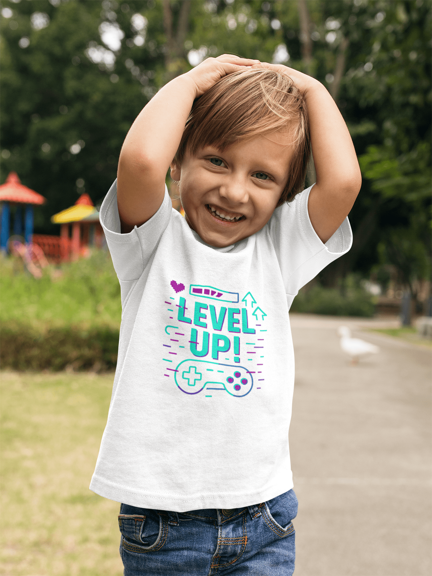 Gaming Kids T-Shirt Set (3 Pack) | Level Up, Game Over & Loading Tees gift_idea unique_gift personalised_gift