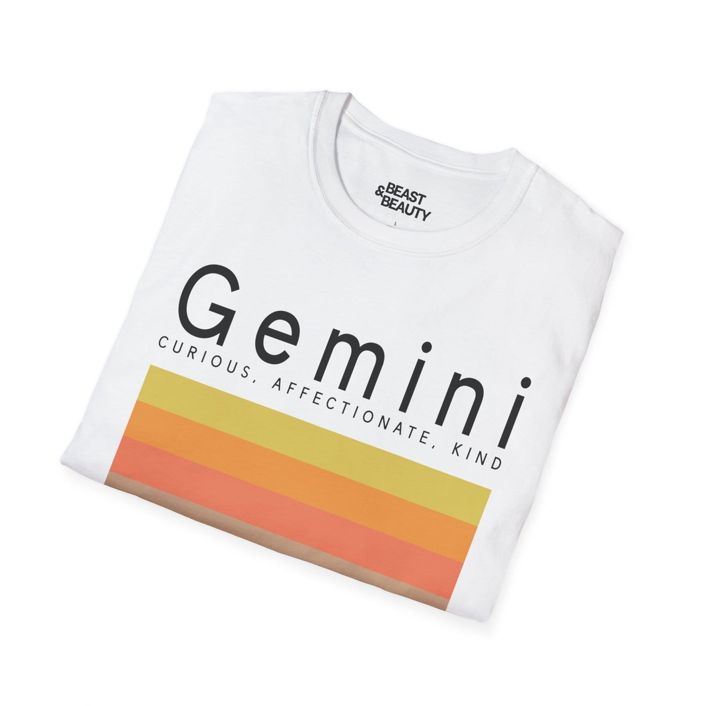 Gemini Zodiac Graphic T-Shirt gift_idea unique_gift personalised_gift