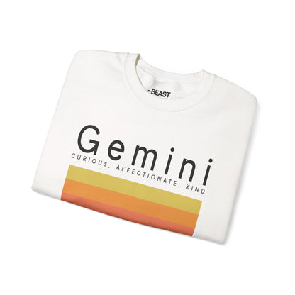 Gemini Zodiac Sign Adult Sweatshirt gift_idea unique_gift personalised_gift