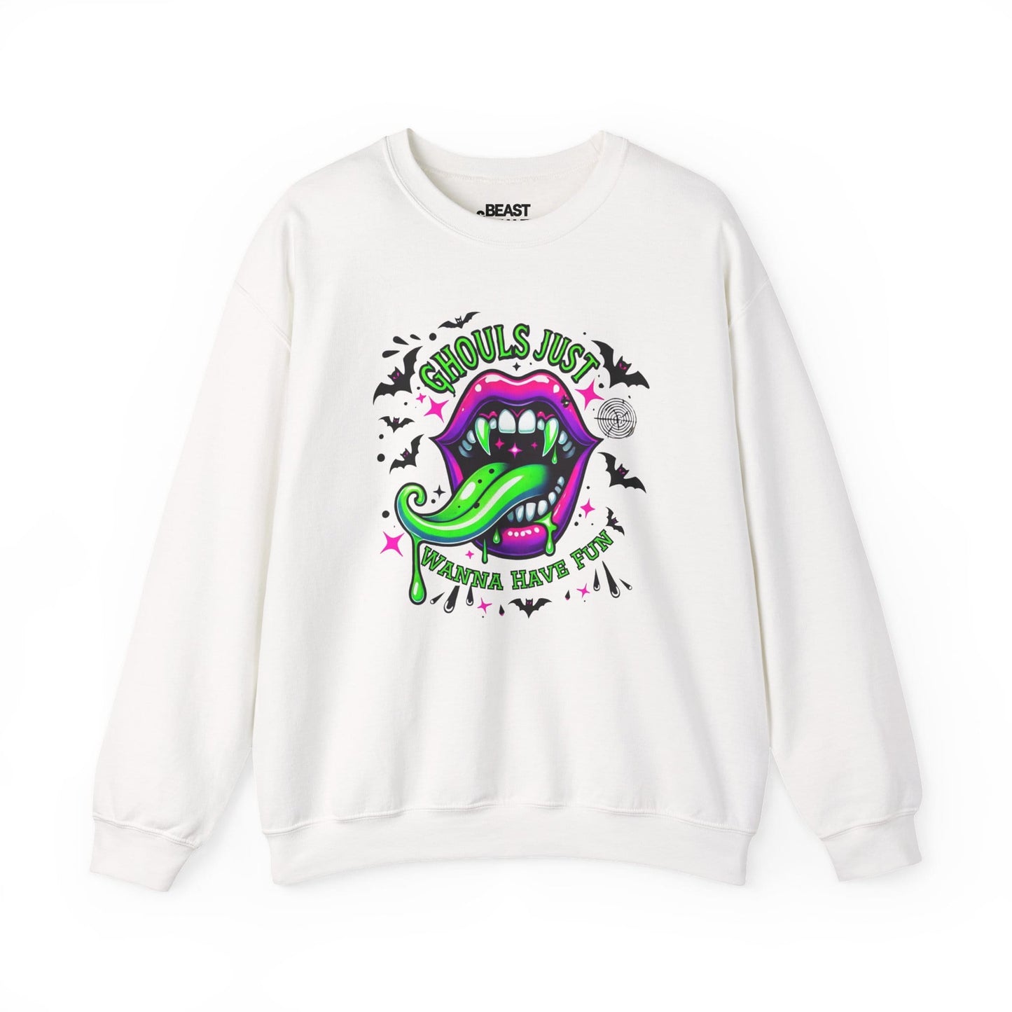 Ghouls Just Wanna Have Fun Halloween Sweatshirt White / S gift_idea unique_gift personalised_gift