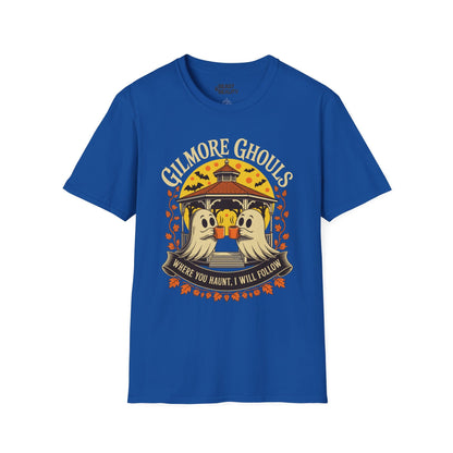 Gilmore Ghouls Halloween Graphic T-Shirt Royal / S gift_idea unique_gift personalised_gift