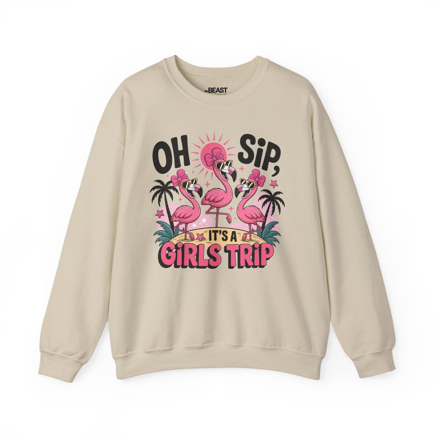 oh sip it s a girls trip sweatshirt sand sweatshirt uk couples gift idea