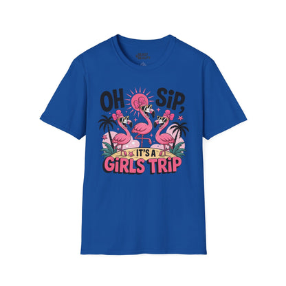 oh sip it s a girls trip t-shirt royal t-shirt uk couples gift idea