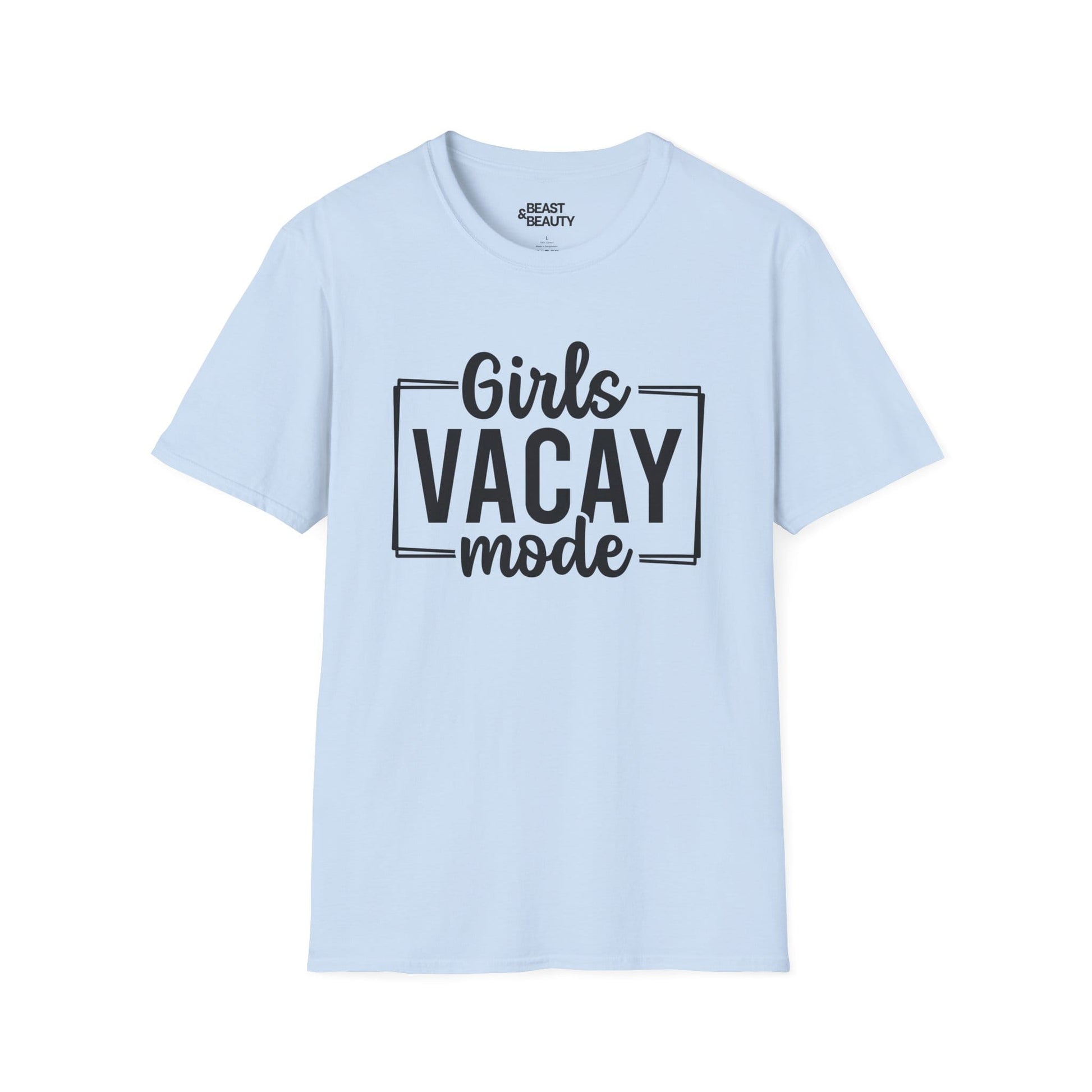 girls holiday mode t-shirt girls vacay mode t-shirt uk gift gift idea image 3